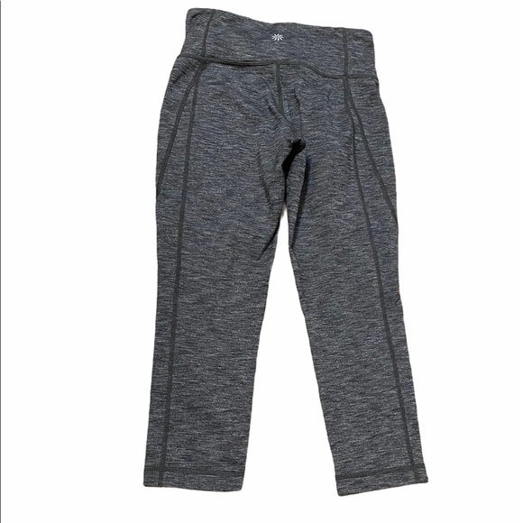 Athleta Revelation Gray Capri Leggings Size XS - Picture 3 of 9